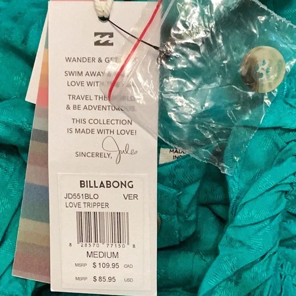 NWT Billabong x Sincerely Jules Love Tripper Dress size Medium - Picture 8 of 15